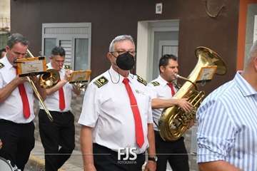 El Goro despide sus fiestas patronales con la procesión de la patrona/TA y Francisco Javier Santana.